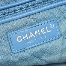 Chanel Blue Denim Chanel 22 Small Bag