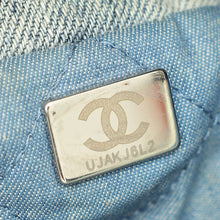 Chanel Blue Denim Chanel 22 Small Bag