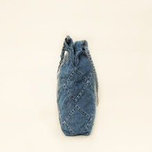 Chanel Blue Denim Chanel 22 Small Bag