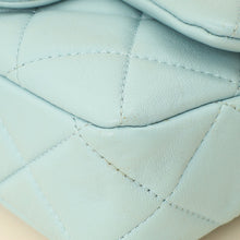 Chanel Light Blue Pending CC Mini Square Flap Bag
