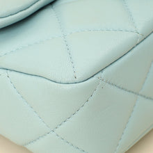 Chanel Light Blue Pending CC Mini Square Flap Bag
