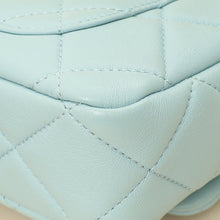 Chanel Light Blue Pending CC Mini Square Flap Bag
