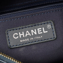 Chanel Navy Multicolor Tweed Gabrielle Hobo Small Bag