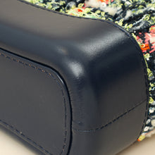 Chanel Navy Multicolor Tweed Gabrielle Hobo Small Bag