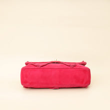 Chanel Fuchsia Diamond Fringe Flap Bag