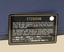 Chanel Navy Blue CC Shopping Tote Bag