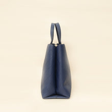 Chanel Navy Blue CC Shopping Tote Bag