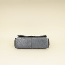 Chanel Metallic Charcoal Classic Double Flap Jumbo Bag