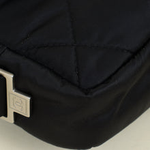 Chanel Black CC Sport Line Camera Quilted Nylon Bag