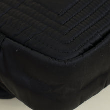Chanel Black CC Sport Line Camera Quilted Nylon Bag