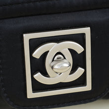 Chanel Black CC Sport Line Camera Quilted Nylon Bag