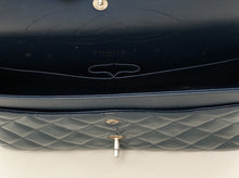 Chanel Dark Grey Classic Double Flap Jumbo Bag