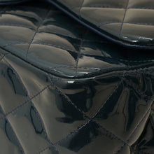 Chanel Dark Grey Classic Double Flap Jumbo Bag