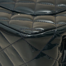 Chanel Dark Grey Classic Double Flap Jumbo Bag