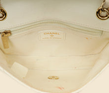 Chanel Bicolor Chevron Stitched Mini Flap Bag