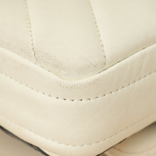 Chanel Bicolor Chevron Stitched Mini Flap Bag