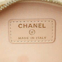 Chanel White Mini Chic Riviera Top Handle Vanity Case
