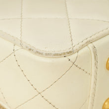 Chanel White Mini Chic Riviera Top Handle Vanity Case