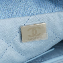 Chanel Blue CC Denim Chanel 22 Small Hobo Bag