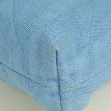 Chanel Blue CC Denim Chanel 22 Small Hobo Bag