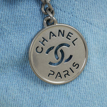 Chanel Blue CC Denim Chanel 22 Small Hobo Bag