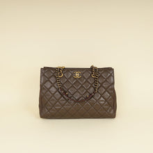 Chanel Brown Quilted Perfect Edge Tote Bag