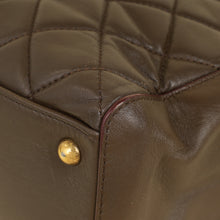 Chanel Brown Quilted Perfect Edge Tote Bag