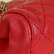 Chanel Red Just Mademoiselle Bowling Bag