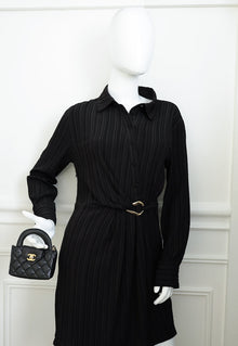 Chanel Black CC Micro Kelly Bag