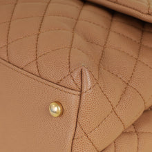Chanel Bicolor CC Coco Handle Lizard Touch Bag