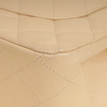 Chanel Beige Classic Double Flap Jumbo Bag