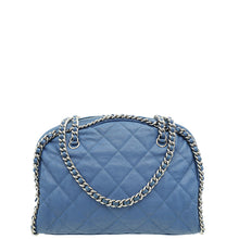 Chanel Blue Chain Around Bowler Bag