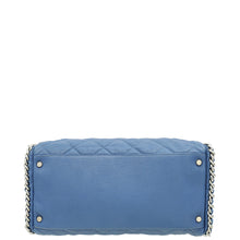 Chanel Blue Chain Around Bowler Bag