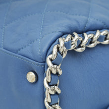 Chanel Blue Chain Around Bowler Bag