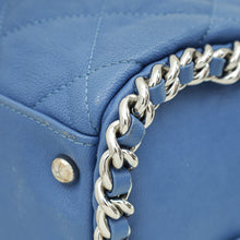 Chanel Blue Chain Around Bowler Bag