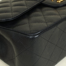 Chanel Black CC Classic Double Flap Jumbo Bag