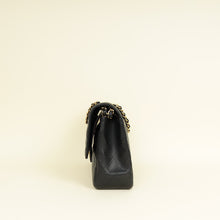 Chanel Black CC Classic Double Flap Jumbo Bag