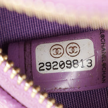Chanel Purple Round CC Filigree Crossbody Bag