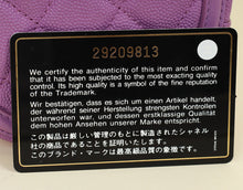 Chanel Purple Round CC Filigree Crossbody Bag
