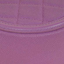 Chanel Purple Round CC Filigree Crossbody Bag