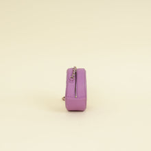 Chanel Purple Round CC Filigree Crossbody Bag