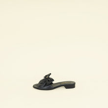 Chanel Black CC Box Mules 37.5