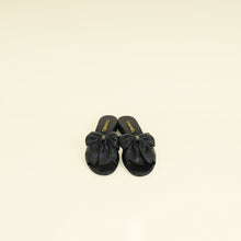 Chanel Black CC Box Mules 37.5