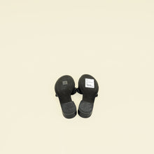 Chanel Black CC Box Mules 37.5