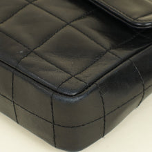 Chanel Black CC Chocolate Bar East West Bag
