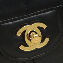 Chanel Black CC Chocolate Bar East West Bag