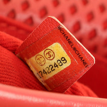 Chanel Red CC Perforated Up in the Air Flap Bag