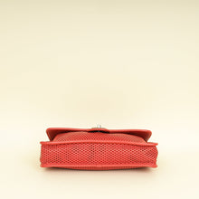 Chanel Red CC Perforated Up in the Air Flap Bag