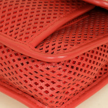Chanel Red CC Perforated Up in the Air Flap Bag