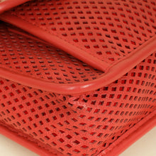 Chanel Red CC Perforated Up in the Air Flap Bag